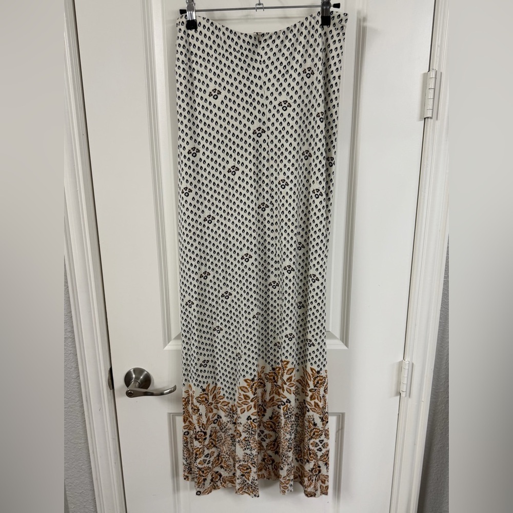 Free People Antique Combo Column Asymmetric Midi Skirt - Picture 5 of 6